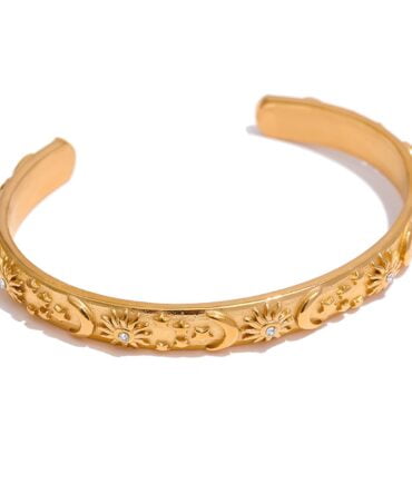 Pulsera Constelación Bañada En Oro De 18k 1