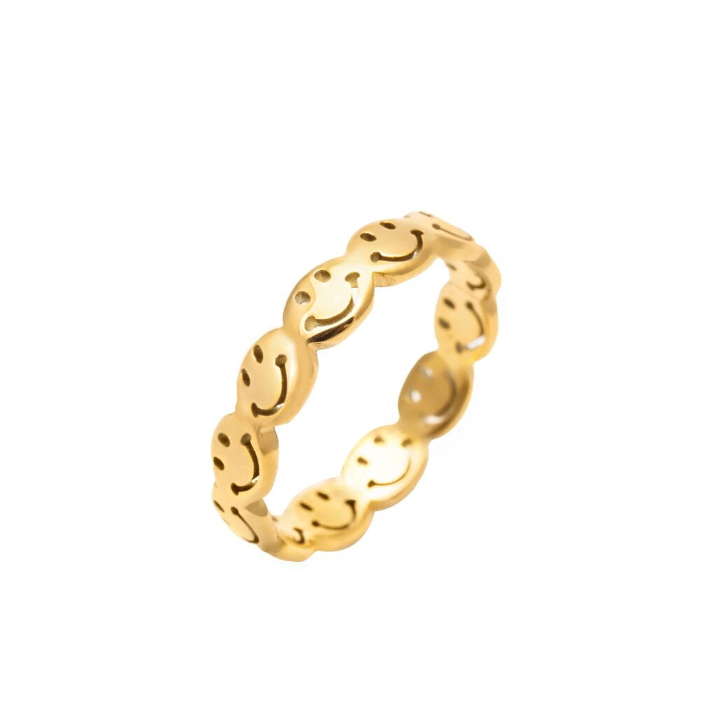 Mini Smiley Ring