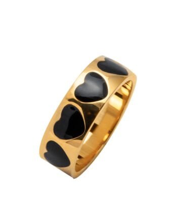 Anillo Black Heart