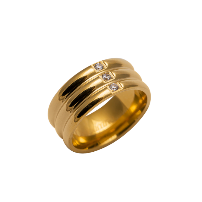 Anillo Triple Gold